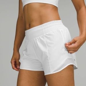 Lululemon 4" wunder train shorts